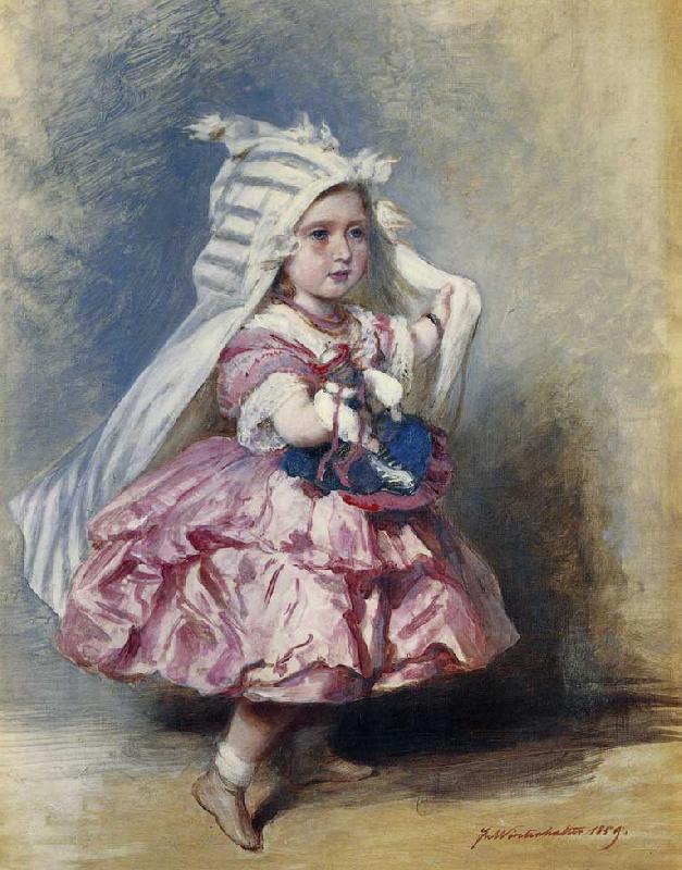 Franz Xaver Winterhalter Princess Beatrice oil painting image